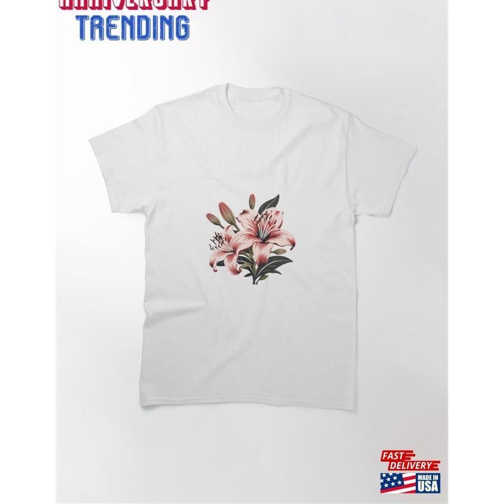 Angel Flower Classic Tshirt Tee